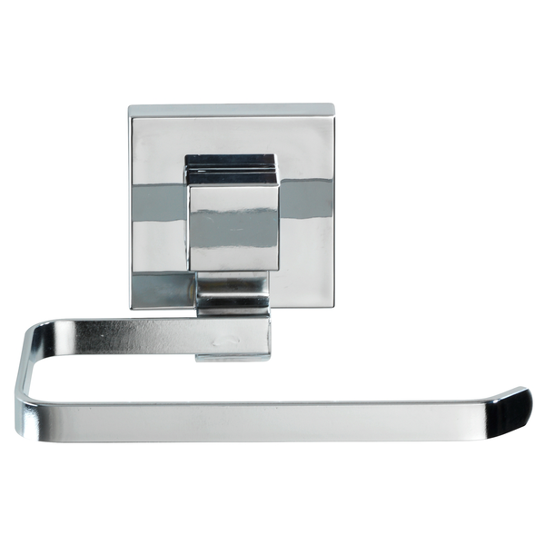 Toilettenpapierhalter Quadro - Edelstahl rostfrei / ABS - Chrom