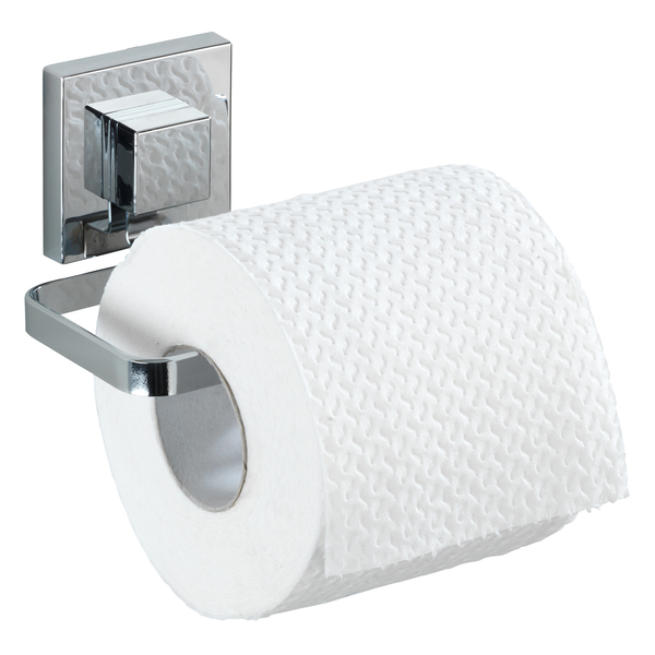Toilettenpapierhalter Quadro - Edelstahl rostfrei / ABS - Chrom