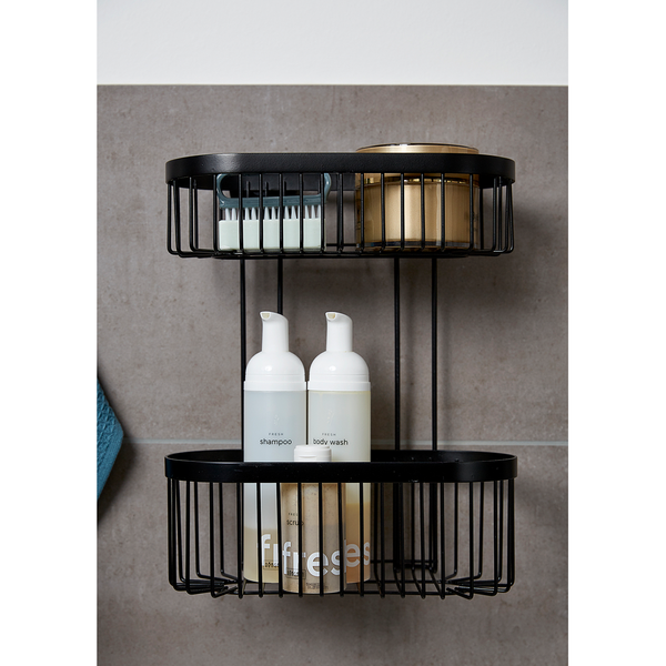 Wandregal Classic Plus - Stahl - Schwarz