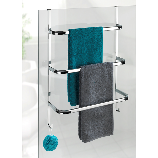 Handtuchhalter Irpinia - Stahl - Silber