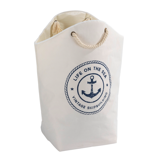 Wäschesammler Sylt I - Polyester / Polypropylen - Beige