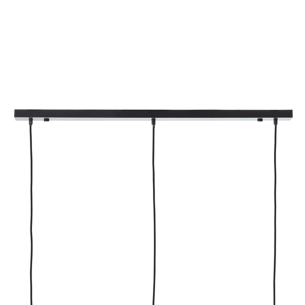 Pendelleuchte Woodrow II - Eisen - 3-flammig