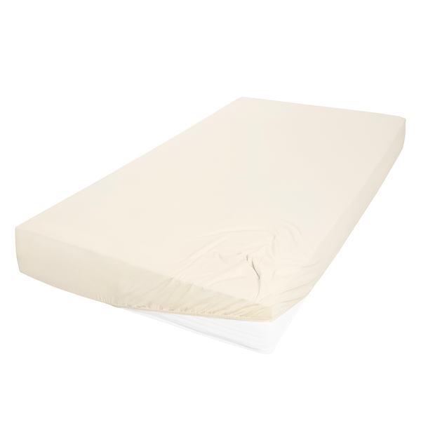 Bio-Mako-Feinjersey-Spannbetttuch - Baumwollstoff - 100 x 200 cm