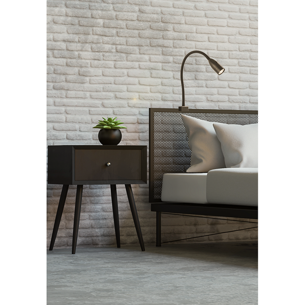 LED-Wandleuchte Maripa II - Schwarz