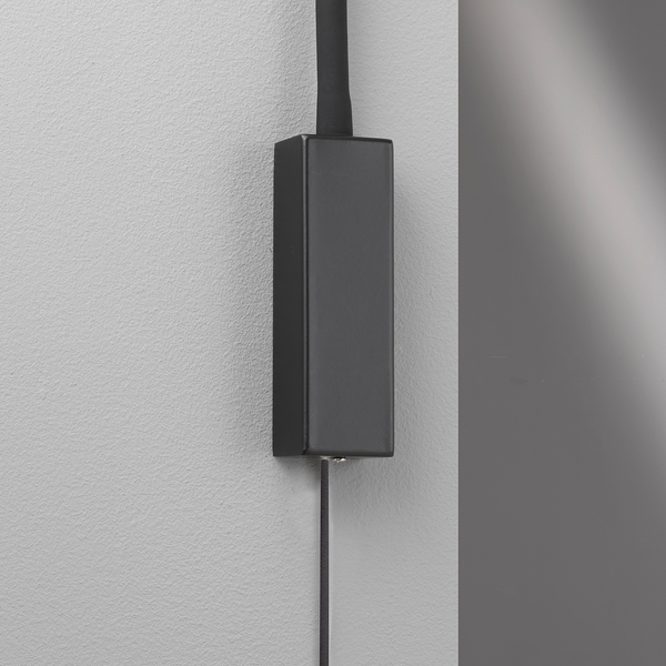 LED-Wandleuchte Maripa II - Schwarz