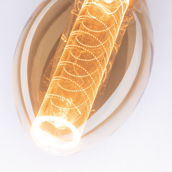 LED-Leuchtmittel Vintage I - Glas / Metall - 1-flammig