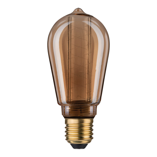 LED-Leuchtmittel Vintage II - Glas / Metall - 1-flammig