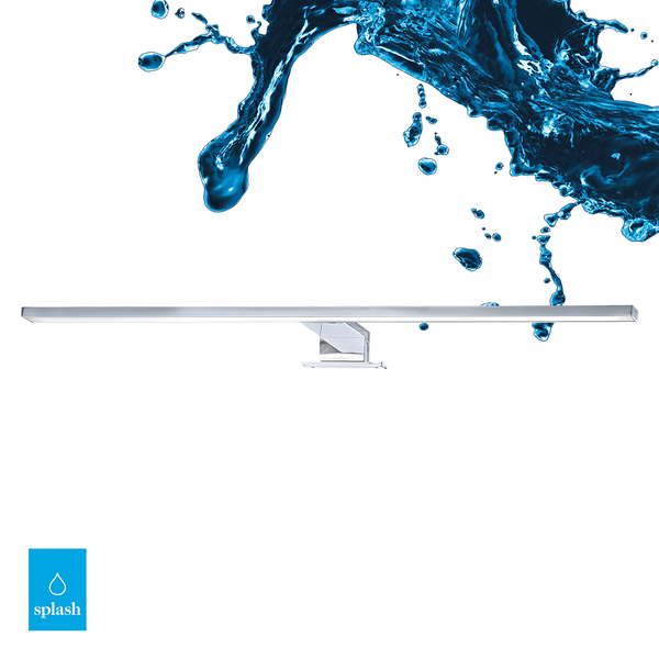 LED-Badleuchte  Dun - Kunststoff - 1-flammig