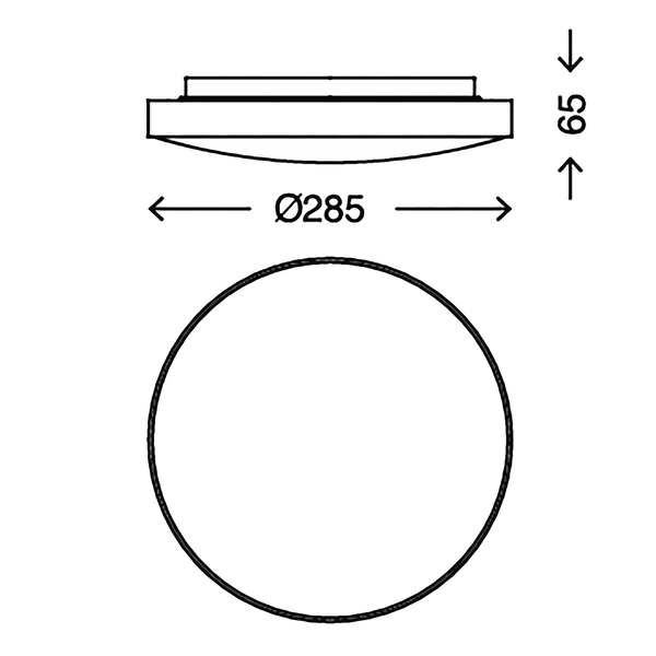 LED-Badleuchte  Malbona - Eisen - 1-flammig