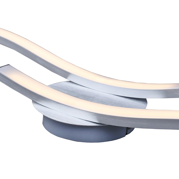 LED-Deckenleuchte  Go - Kunststoff / Eisen - 2-flammig