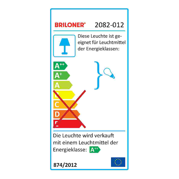 LED-Wandleuchte  Comfort Light - Eisen - 1-flammig