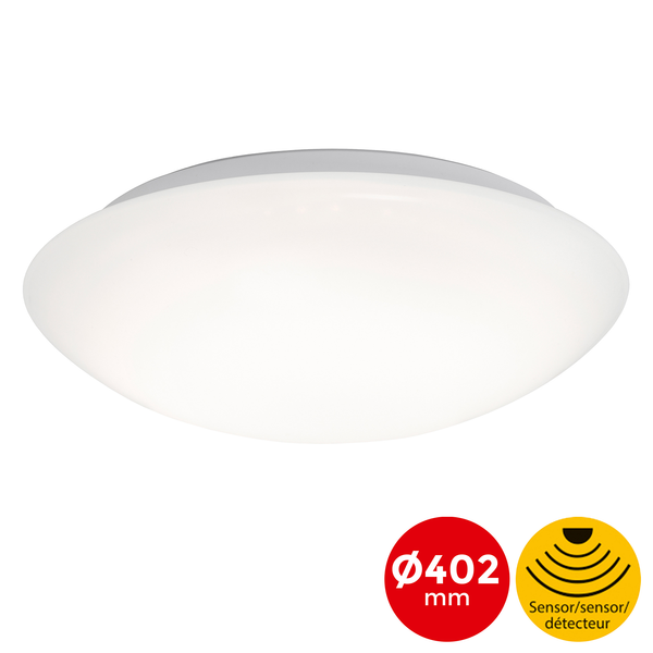 LED-Badleuchte  Elipso - Kunststoff - 1-flammig