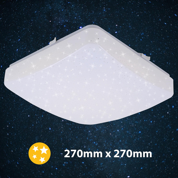 LED-Deckenleuchte  Vipe - Kunststoff - 1-flammig