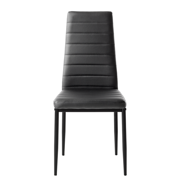 Esszimmerstuhl Mala - Schwarz - 2er Set