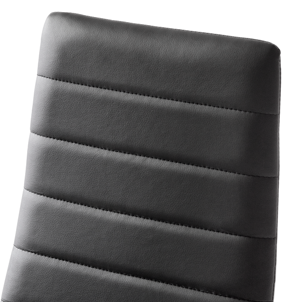 Esszimmerstuhl Mala - Schwarz - 2er Set