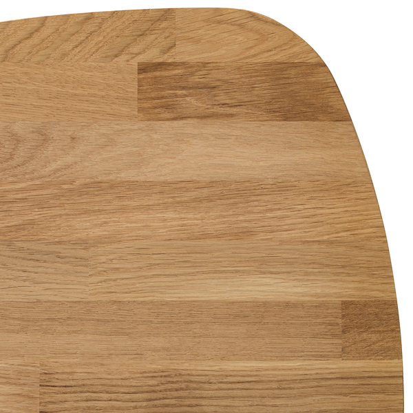 Massiver Couchtisch FINSBY - Eiche massiv - Eiche - 70 x 50 cm