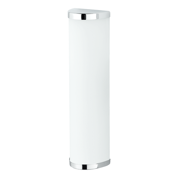 Wandleuchte Xavi - Milchglas / Chrom - 2-flammig - Breite: 31 cm