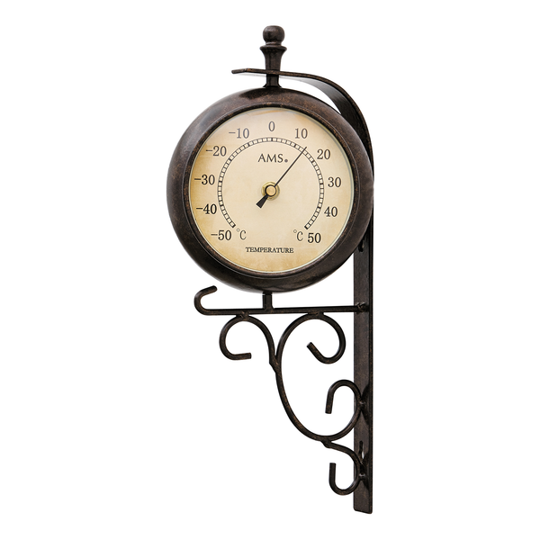 Wanduhr Sonderso - Funk - Dunkelbraun / Beige
