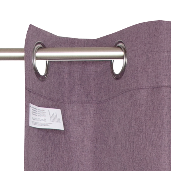 Ösenschal Harp - Polyester - Mauve