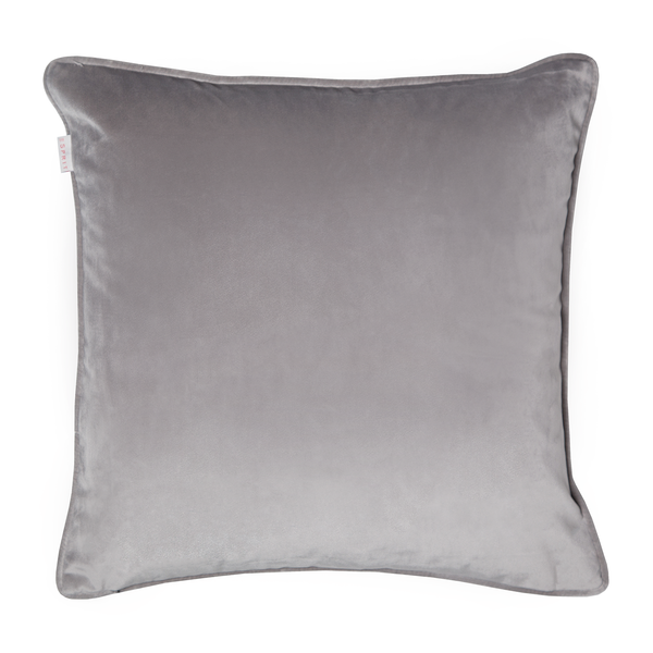 Kissenbezug Cord - Polyester - Lichtgrau - 38 x 38 cm