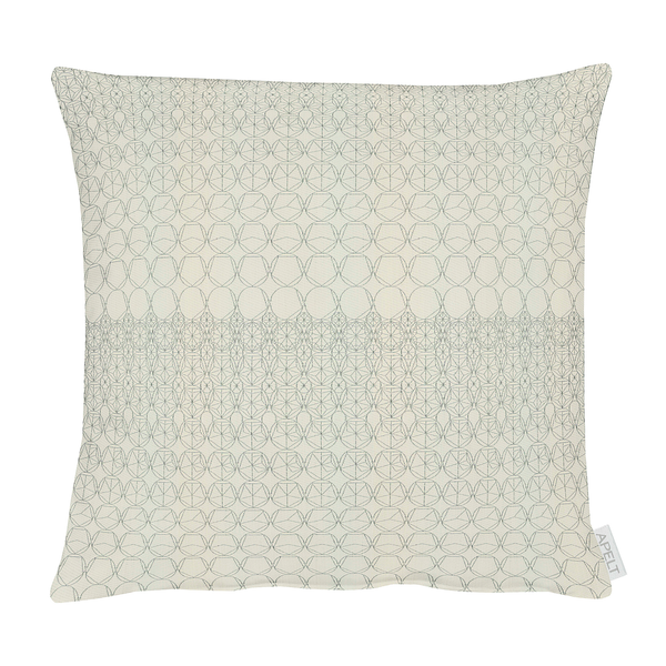 Dekokissen 1308 - Webstoff - Creme - 45 x 45 cm