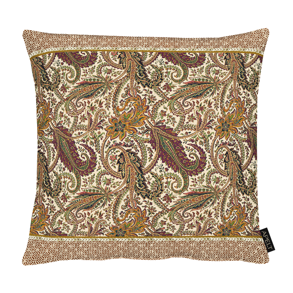 Dekokissen 1310 - Baumwollstoff - Hellbraun - 45 x 45 cm