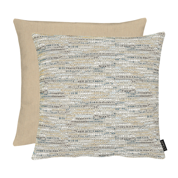 Kissenbezug Tweed - Mischgewebe - Beige