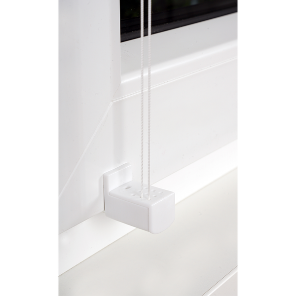 Plissee Klemmfix free - Polyester / Aluminium - Weiß - 75 x 130 cm