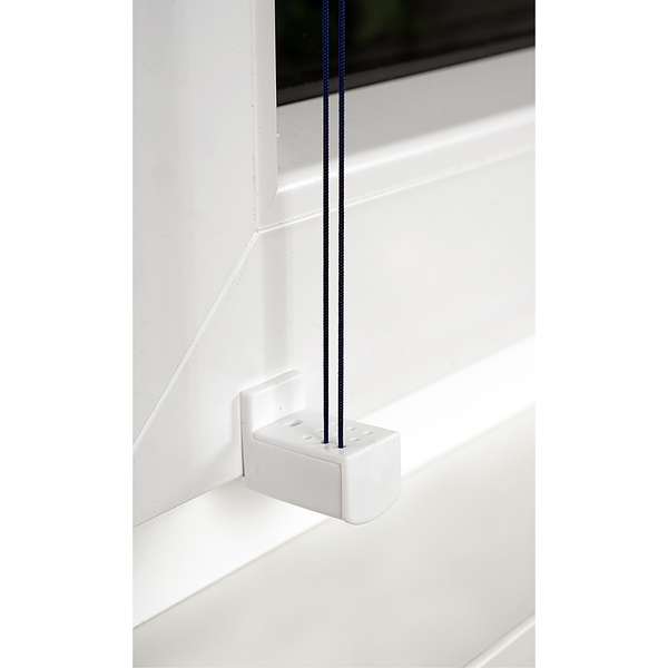Plissee Klemmfix free - Polyester / Aluminium - Weiß - 50 x 130 cm