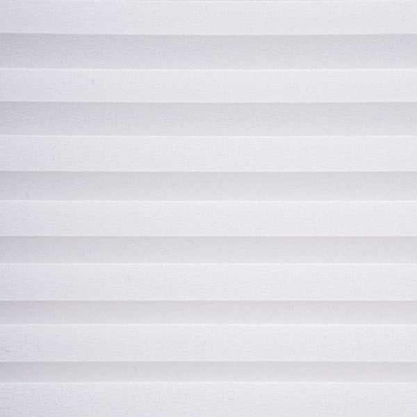 Plissee Klemmfix free - Polyester / Aluminium - Weiß - 80 x 130 cm