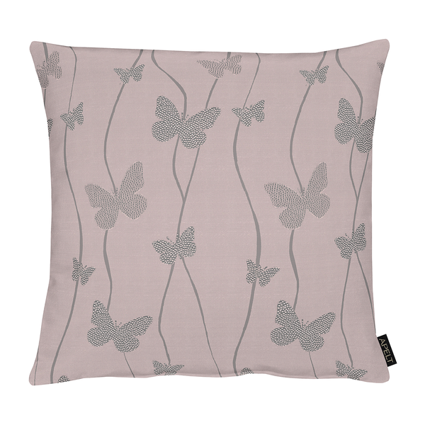 Kissenbezug Sunny - Webstoff - Altrosa - 49 x 49 cm