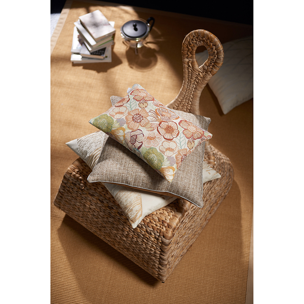 Kissenbezug Renzo - Mischgewebe - Creme