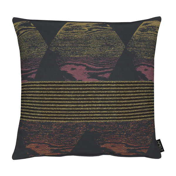 Dekokissen Renzo - Mischgewebe - Dunkelgrau