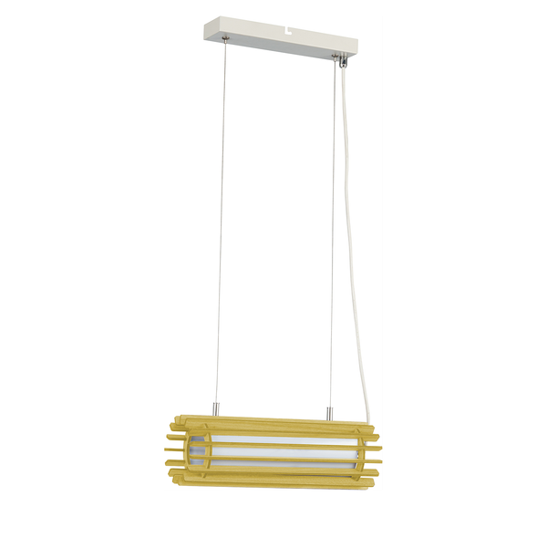 Pendelleuchte Jardin III - Polycarbonat / Eisen - 1-flammig