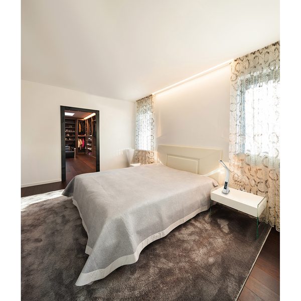 LED-Tischleuchte Sophie I - Polyester PVC / Eisen - 1-flammig