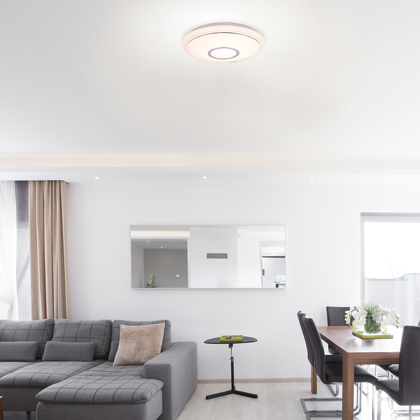 LED-Deckenleuchte Connor I - Acryl / Eisen - 1-flammig