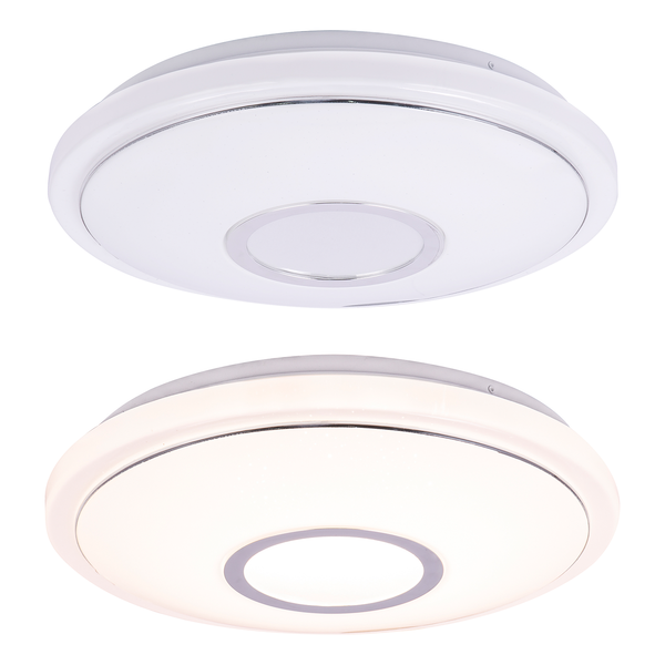 LED-Deckenleuchte Connor I - Acryl / Eisen - 1-flammig