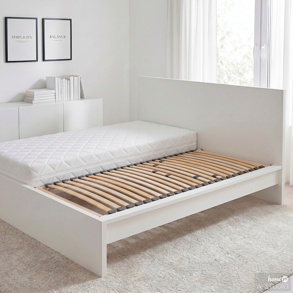 Lattenrost Rubin I - Buche - Natur / Anthrazit - 90 x 200cm