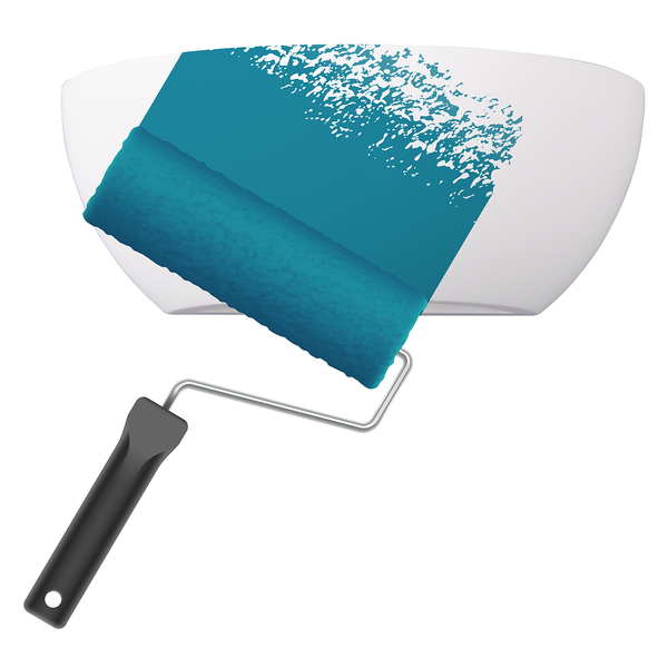 Wandleuchte Roma - Gips - 1-flammig