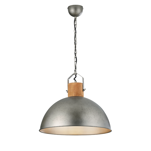 Pendelleuchte Delhi I - Aluminium - 1-flammig