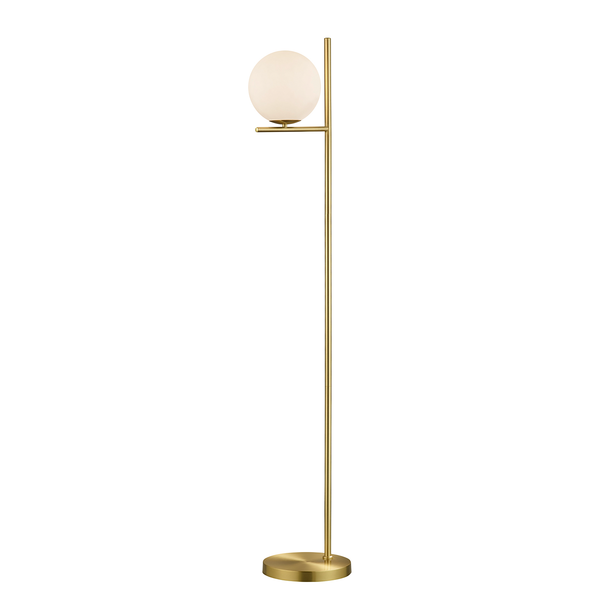 Stehleuchte Pure I - Glas / Aluminium - 1-flammig