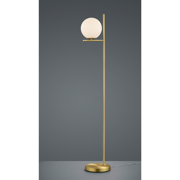 Stehleuchte Pure I - Glas / Aluminium - 1-flammig