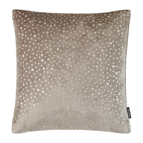 Kissenbezug Estrella - Samt - Taupe