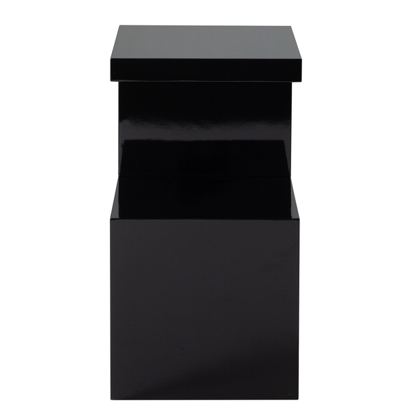 Beistelltisch Snake - Hochglanz Schwarz