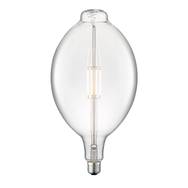 LED-Leuchtmittel DIY I - Klarglas / Eisen - 1-flammig