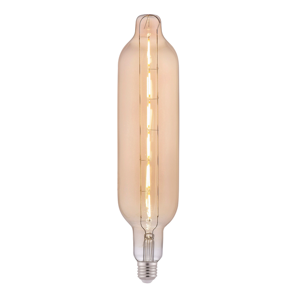 LED-Leuchtmittel DIY III - Glas / Eisen - 1-flammig