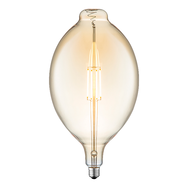 LED-Leuchtmittel DIY II - Klarglas / Eisen - 1-flammig