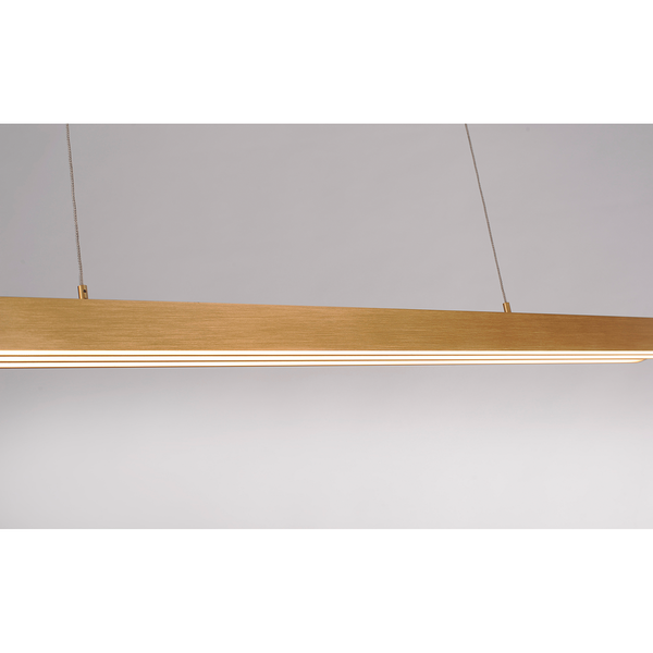 LED-Pendelleuchte Adriana - Eisen / Aluminium - 3-flammig