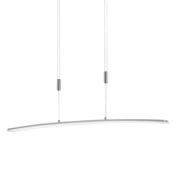 LED-Pendelleuchte Janina - Eisen / Aluminium - 1-flammig