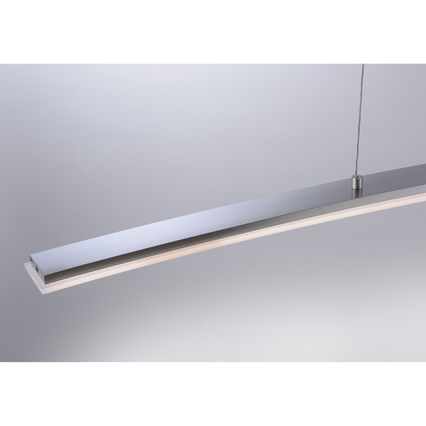 LED-Pendelleuchte Janina - Eisen / Aluminium - 1-flammig